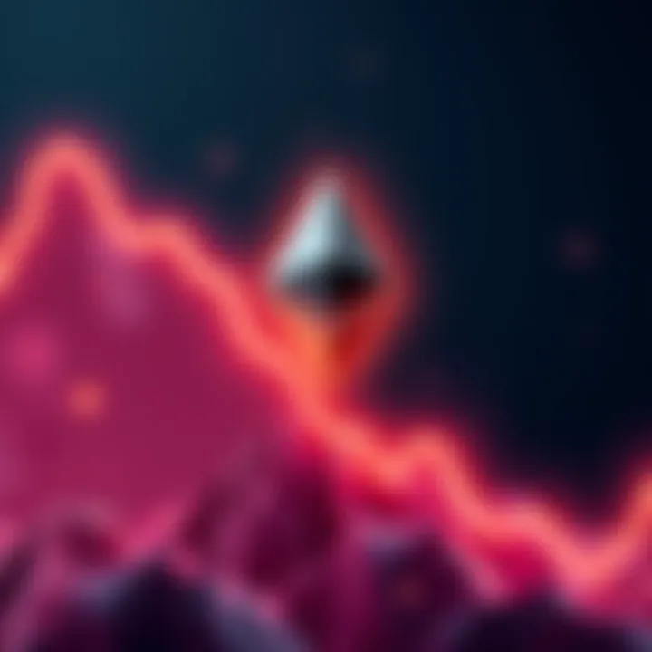 A graphic showing the Ethereum symbol with an upward trend line, representing optimism among ETH holders about its future.