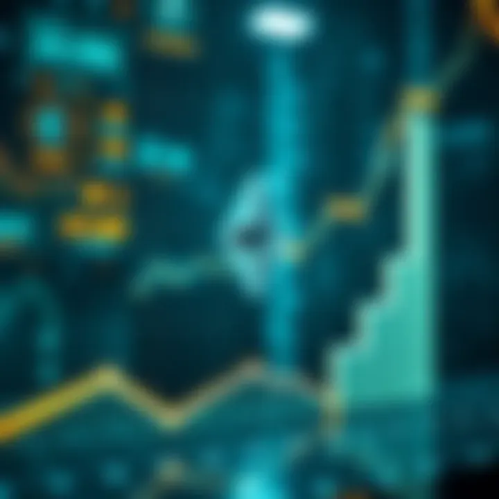 A bright outlook for Ethereum Classic with upward trends on a digital graph and a glowing Ethereum Classic logo
