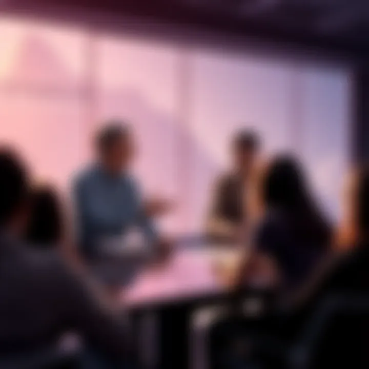 Ethereum Foundation representatives discussing new mandate with community members