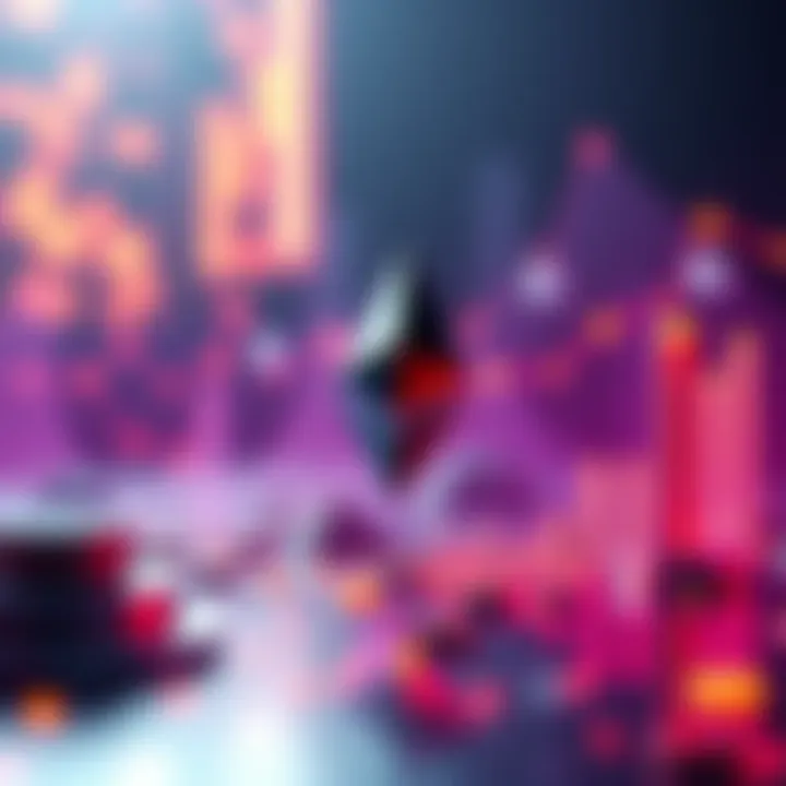 A visual representation of Ethereum's Mainnet activity showing low transaction fees and increased smart contract use, with digital symbols representing growth and innovation.