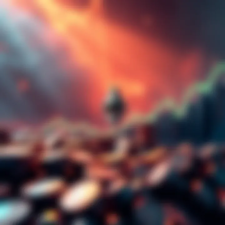 Ethereum Strategy Overview A visual representation of Ethereum growth and investment strategies, highlighting the accumulation of ETH and market trends.