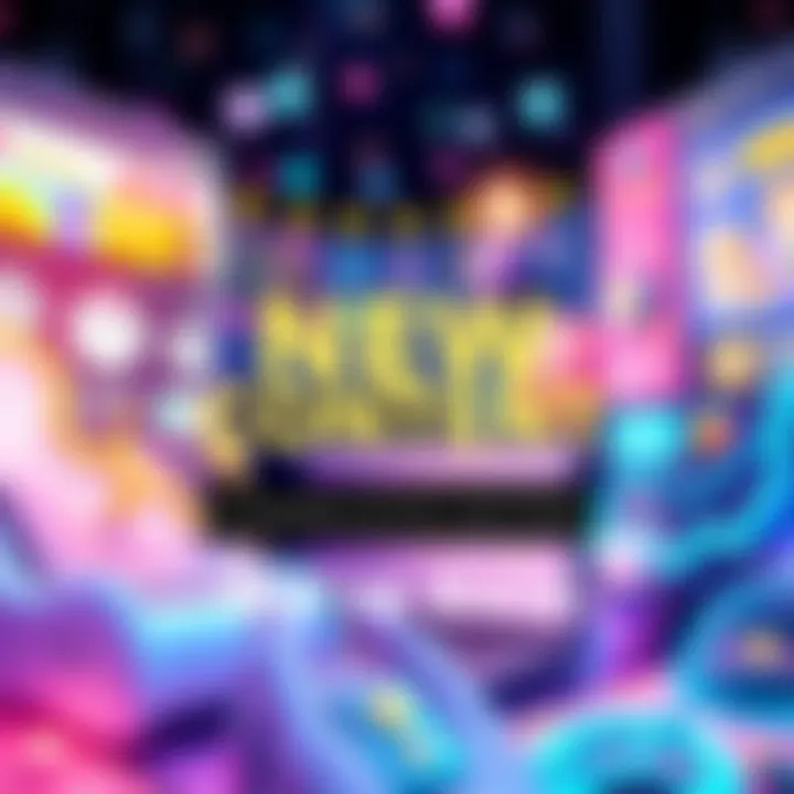 Exciting New Content Announcement A vibrant graphic showcasing fresh content and updates with colorful elements representing stories and insights