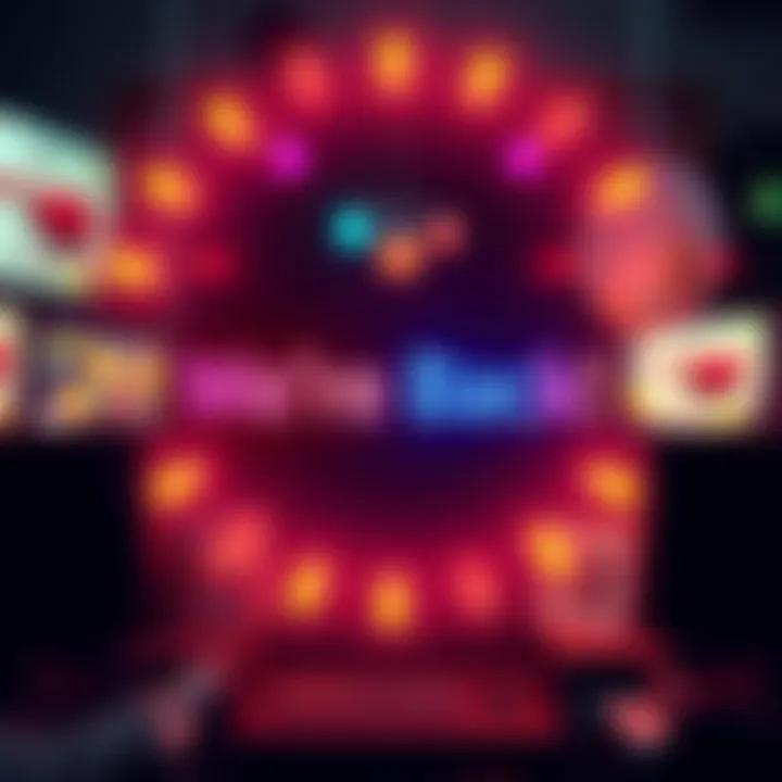 A colorful graphic displaying the words 'We're Back!' with a backdrop of fresh content visuals and engaging elements.