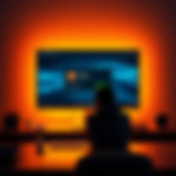 A computer screen displaying the Exodus wallet application that won't open, showing a frustrated user sitting in front of it.