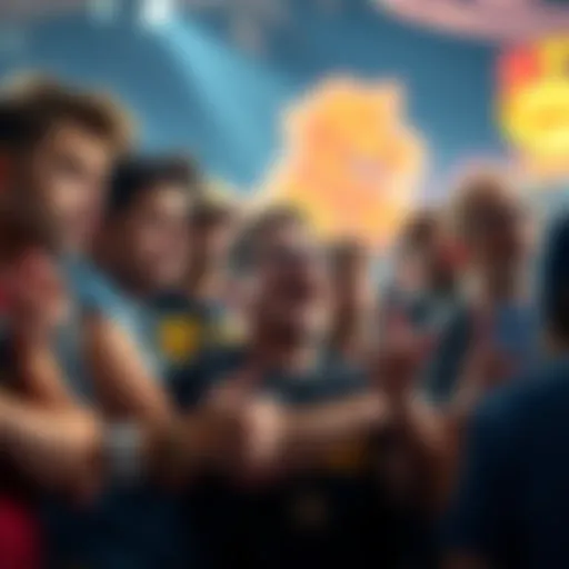A group of fans discussing the recent nerf updates with mixed expressions of disbelief and concern.