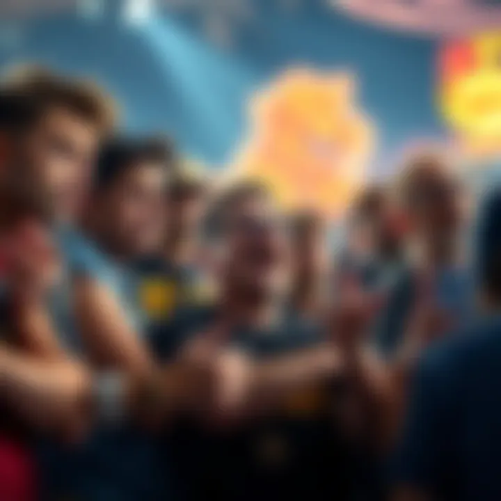 A group of fans discussing the recent nerf updates with mixed expressions of disbelief and concern.