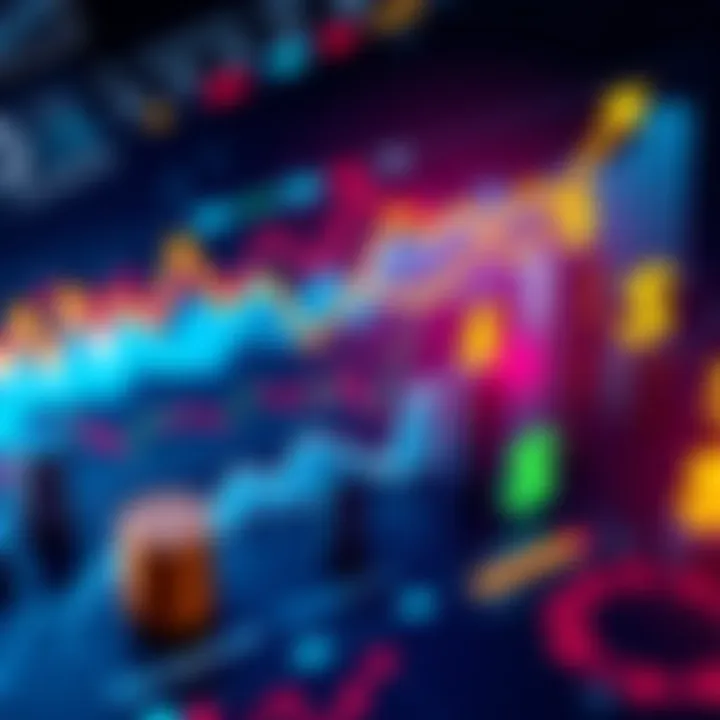 A graphic showing rising financial trends with charts and currency symbols, indicating economic growth in 2026.