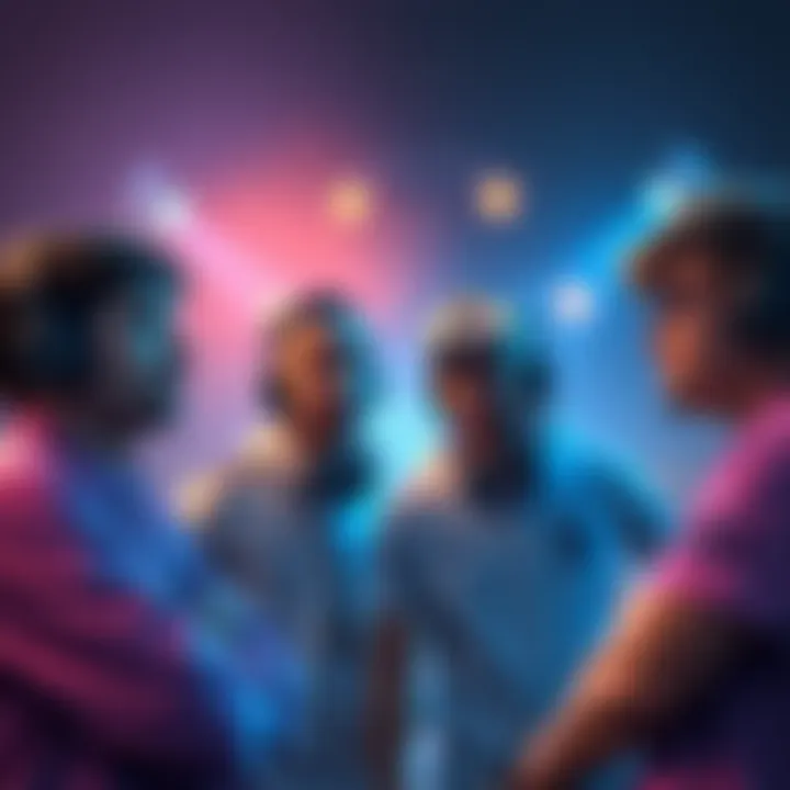 Finn's Flailance team reacts after being eliminated from the S4 Boss Gauntlet, showcasing disappointment and surprise among the players.