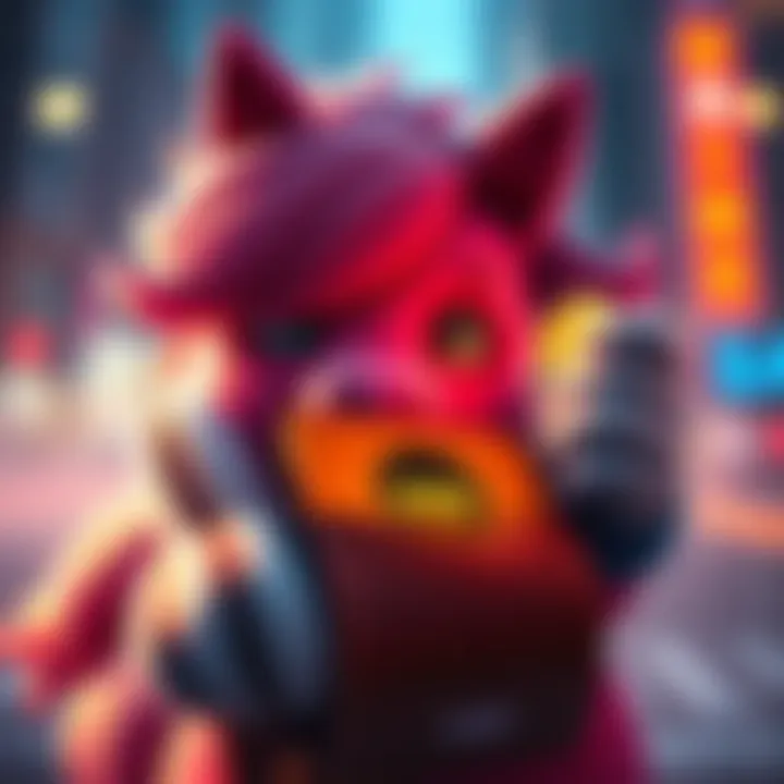 Fluffypony holding a digital wallet with XMR coins, symbolizing community funds from 2014-2015.