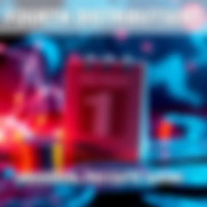 Fourth Distribution Announcement Graphic showing a money symbol with a calendar marking next month, representing upcoming payouts