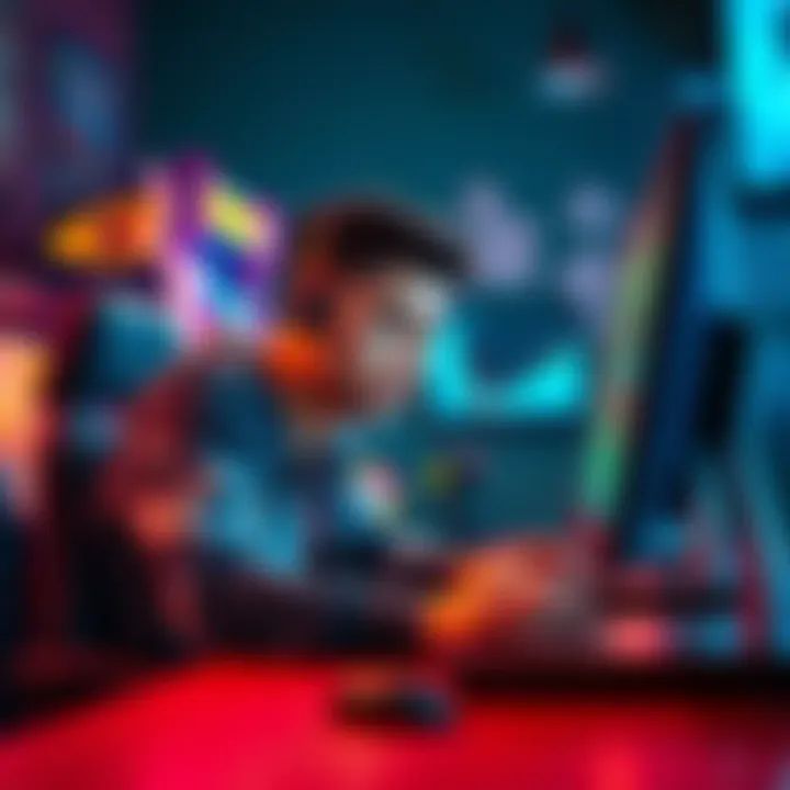 A person sitting at a desk, looking frustrated while checking their computer for support responses about arcade issues