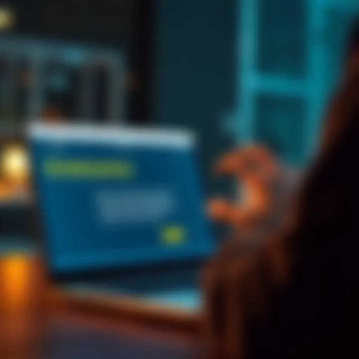 A frustrated person looking at a laptop screen displaying Binance account deactivation message, showing concern over lost access to funds