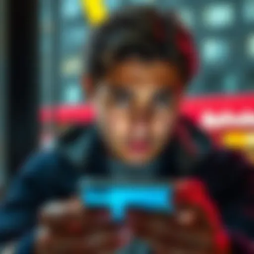 Individual looking upset while checking a phone, reflecting issues with money transfers on a financial app