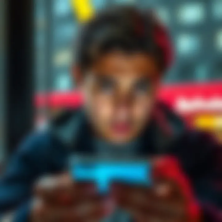 Individual looking upset while checking a phone, reflecting issues with money transfers on a financial app