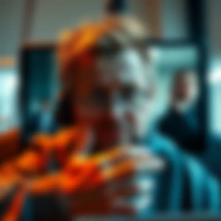 A frustrated customer expresses concern during a video call with a Revolut employee, who appears rude and dismissive.