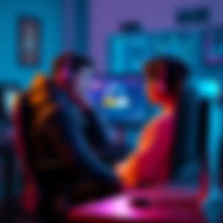 A gamer sitting at their computer, looking frustrated while waiting for Arcade Boost rewards to appear. The screen shows a loading symbol, representing the delay in receiving support.