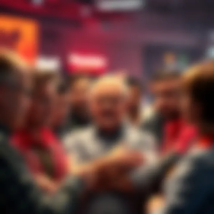 A group of people expressing frustration over BAT's SUV auctions, with some showing disappointment about missing detailed articles on collectible cars.