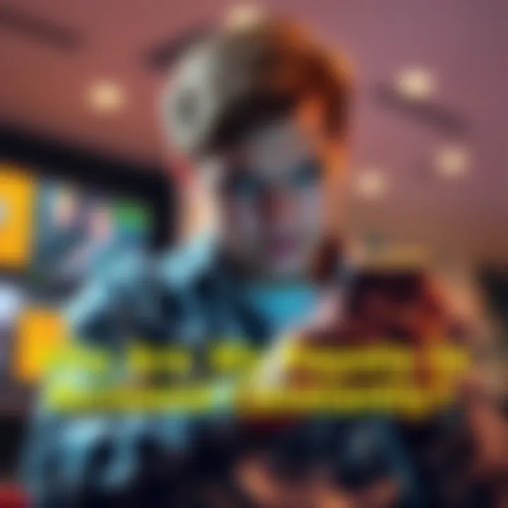 A person looking at their phone with a frustrated expression while viewing payout status