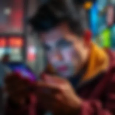 Person showing frustration while checking delayed crypto deposit on their phone