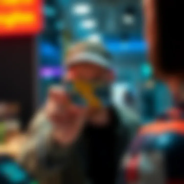 A person looks confused while holding a declined Gemini credit card, showing frustration at a payment terminal.