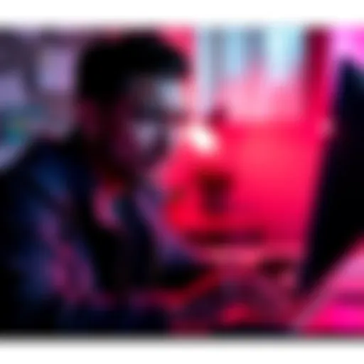 Individual expressing frustration while attempting KYC verification on a computer