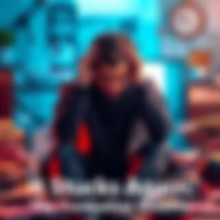 A person showing frustration by sitting with their head in their hands, surrounded by a cluttered workspace