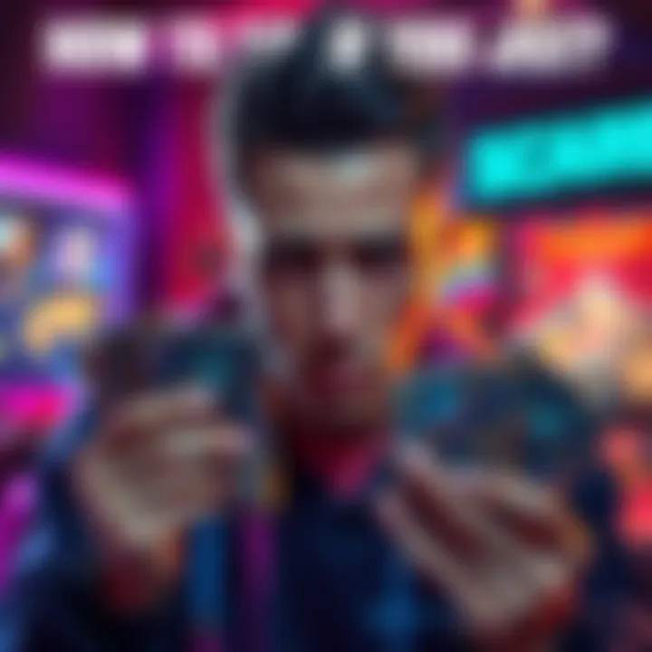 A frustrated player looking at their trading cards with disappointment after being scammed