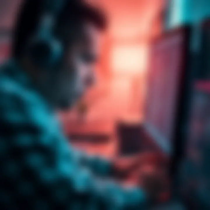 A person showing frustration while checking transaction issues on a computer, highlighting problems with Kraken's support and transactions.