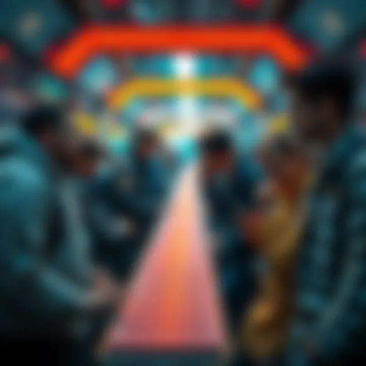 People expressing frustration while using a platform without rolling options