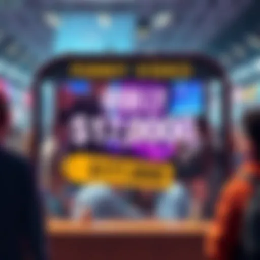 A humorous video display with a large price tag of $17,000, showing shocked reactions from people around.