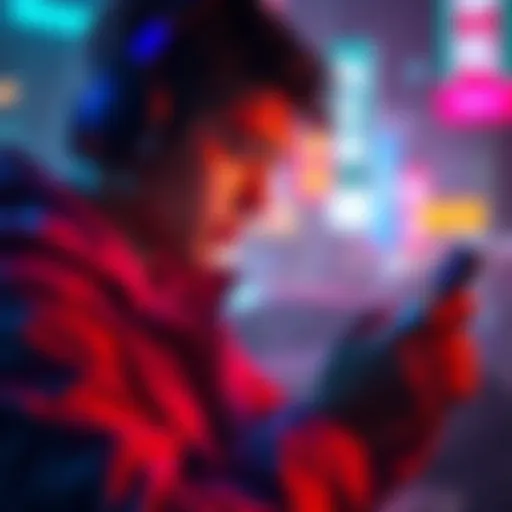 A person looking at their digital wallet on a smartphone, examining token transfers and gas fees