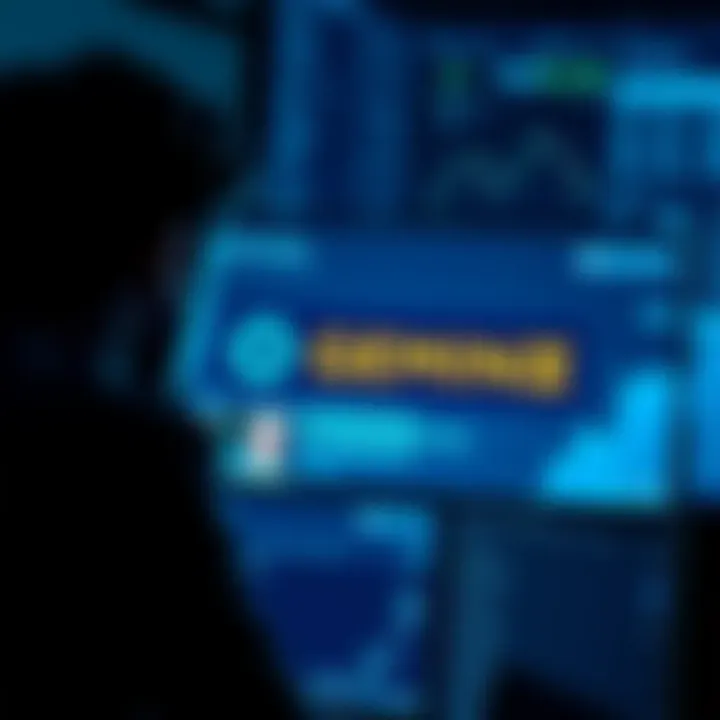 A worried person looking at a computer screen displaying the Gemini Exchange logo and news headlines about trust concerns.