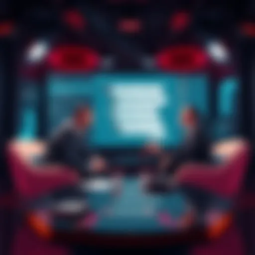 Gemini and KaspaSilver discussing in an online interview setup with a chat interface in the background