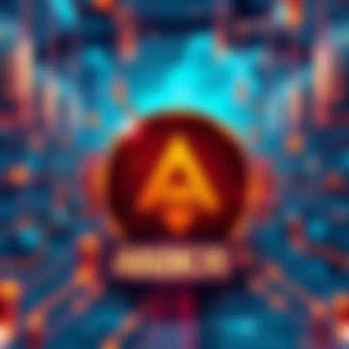 Genesis Mission Impact on ANKR Illustration of decentralized infrastructure with AI elements and $ANKR logo, representing innovation in cloud computing.