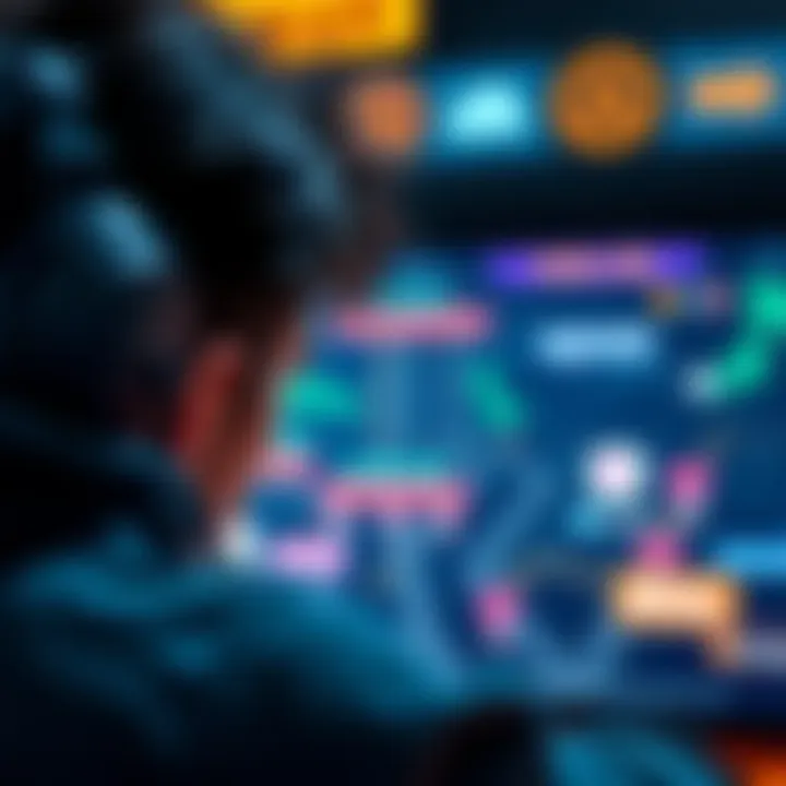 A frustrated player staring at a gaming screen showing endless ads instead of joining a mini game.
