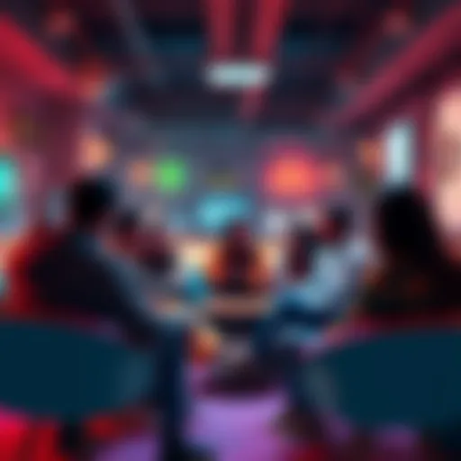 A group of people discussing in a casual setting, sharing thoughts about hosting more Ask Me Anything sessions, engaging and exchanging ideas.