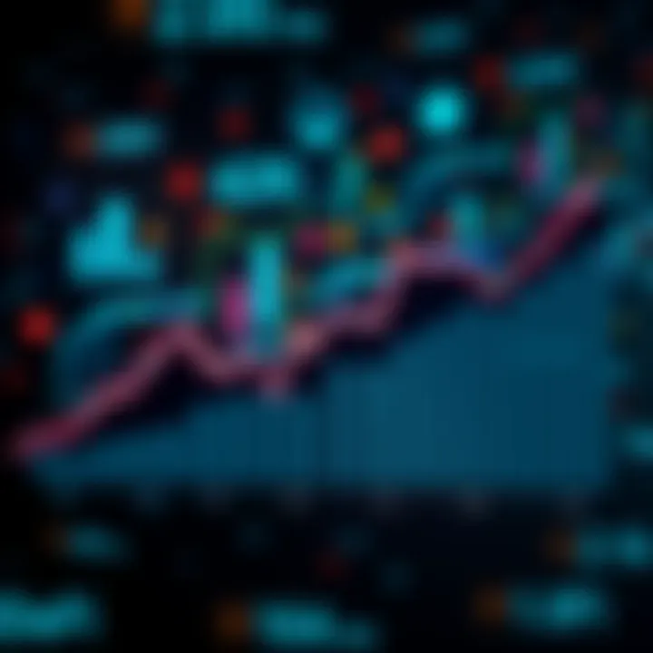 A graph showing the rapid increase in prediction market volumes from $1.2 billion to over $20 billion over the past year, with DeFi infrastructure symbols in the background.