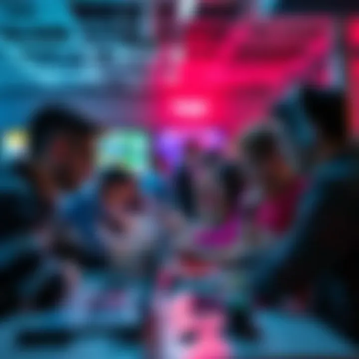 Group of people brainstorming and coding at Pump.fun's Build in Public Hackathon