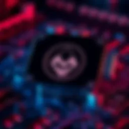 A secure hardware wallet displaying the Monero logo, used for managing Monero transactions with GUI and Feather software.