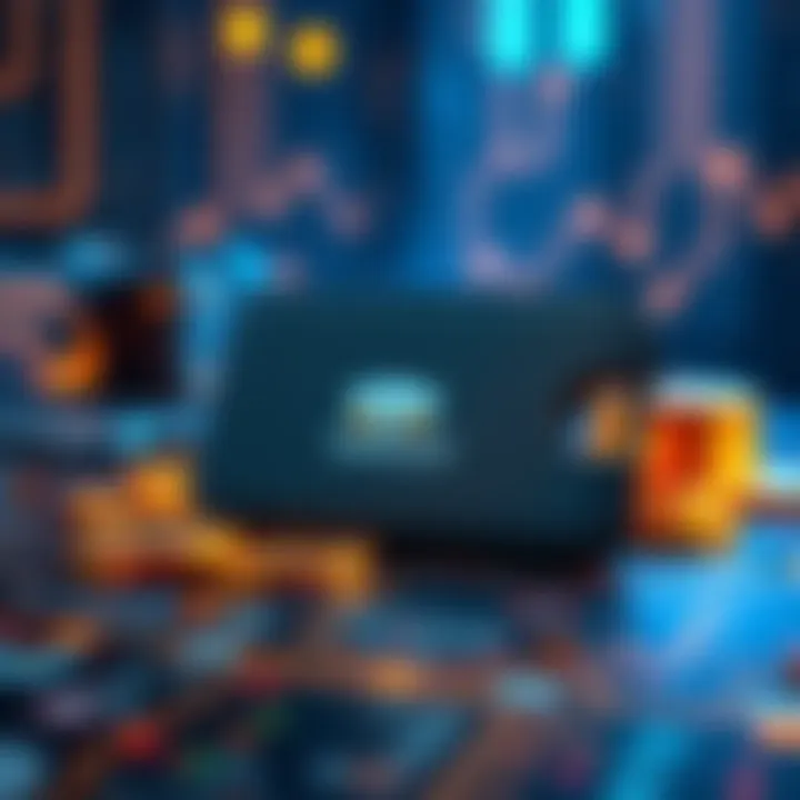 A Tangem hardware wallet displayed alongside a Bitcoin logo, symbolizing security and self-custody.