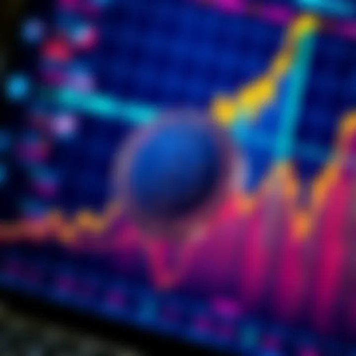 HBAR Token on CryptotwitsHQ The HBAR token displayed on a digital screen with a rising trend graph in the background.