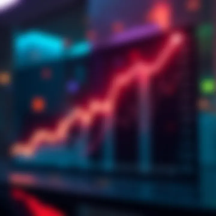 A graph predicting HBAR price over the next five years, showing upward trends and market analysis.