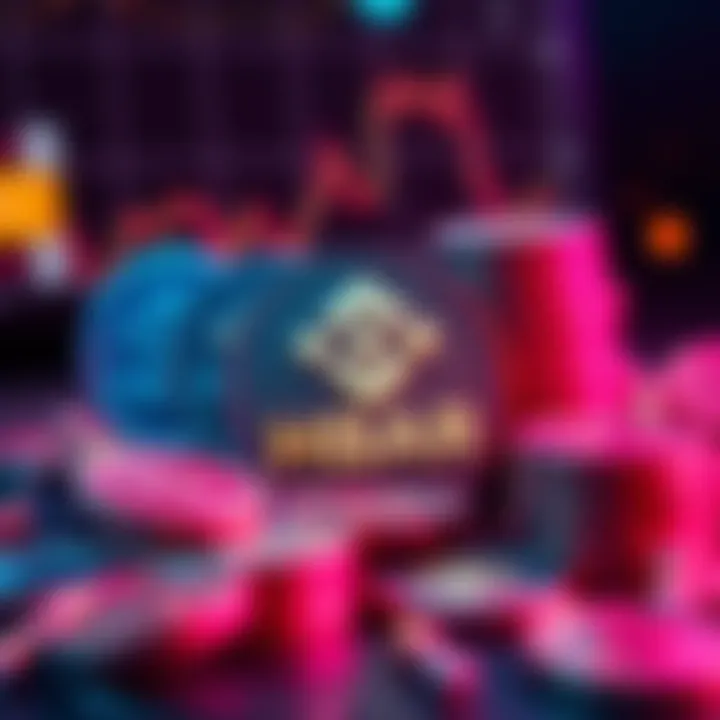 Visual representation of HBAR tokens and BinanceUS logo, illustrating staking rewards opportunities