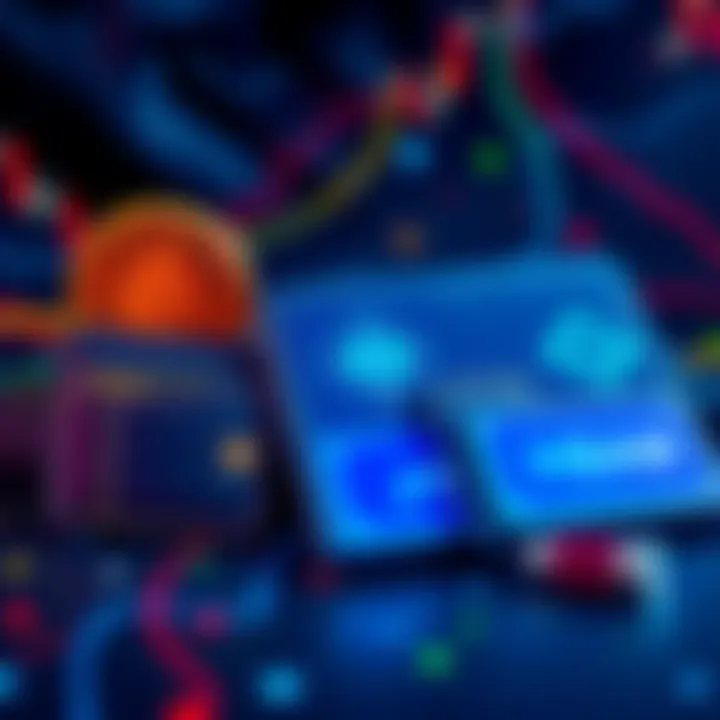 Wallets for Storing HBAR A selection of digital wallets displaying HBAR cryptocurrency options, showing secure and user-friendly designs.