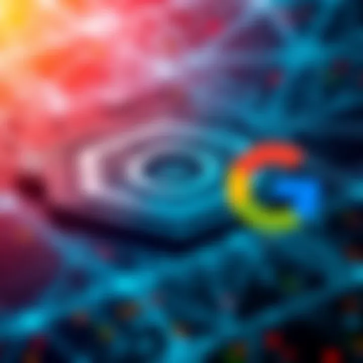 Visual showing Hedera logo alongside the Pentagon and Google logos, symbolizing their partnership in AI initiatives.