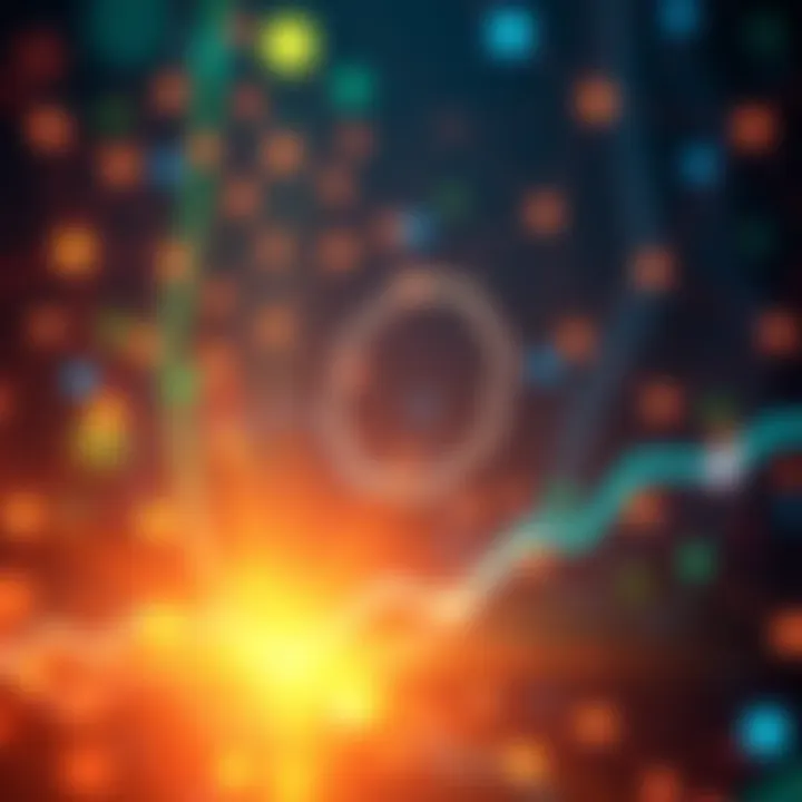 A visual representation of The Hashgraph Association and Hedera coming together to create Web3 infrastructure, featuring digital symbols of decentralization and energy efficiency.