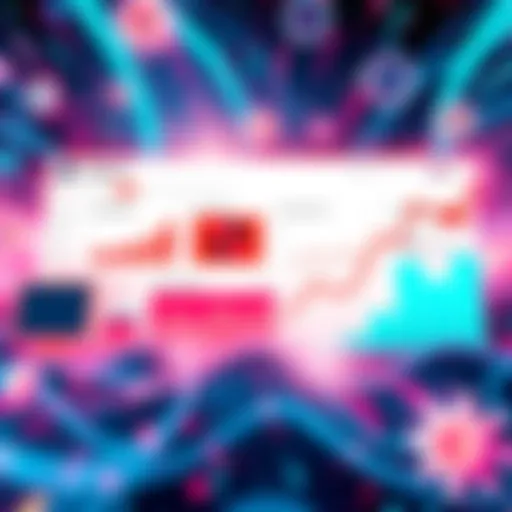 Visual representation of Hedera's RWA_xyz page filled with metrics and RedSwanDigital's achievements, with symbols of growth and anticipation for future ReFi assets and Dovuofficial updates.