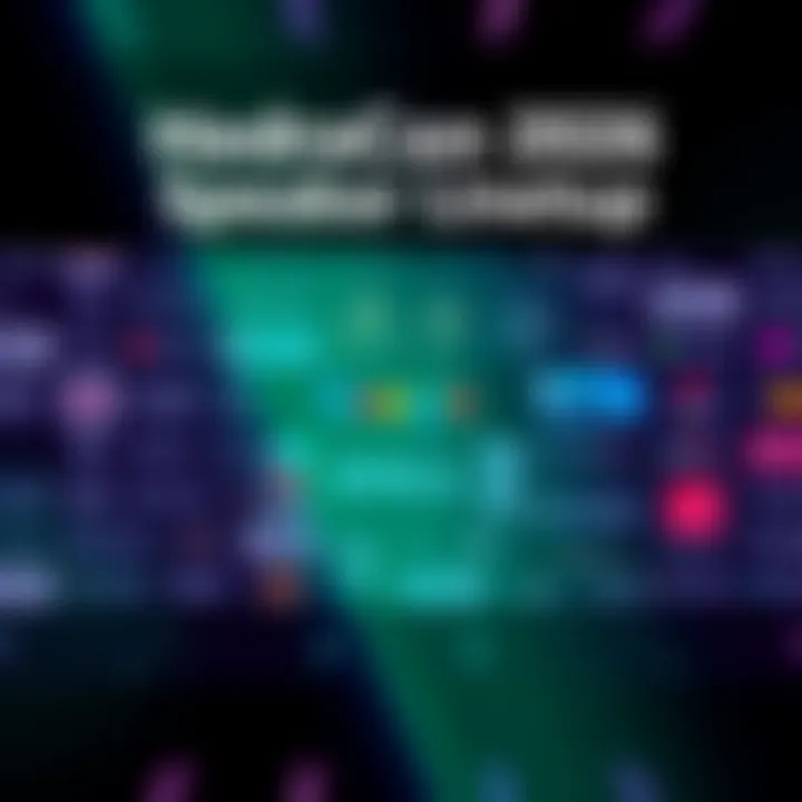 A collage of logos from Moody's, Google, and Dell representing the speakers at HederaCon 2026