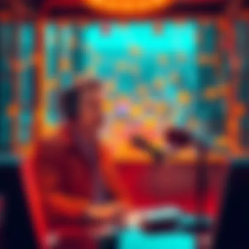 Frank Mong discussing network efficiency on a podcast