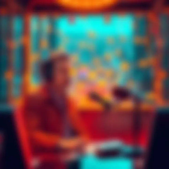 Frank Mong discussing network efficiency on a podcast